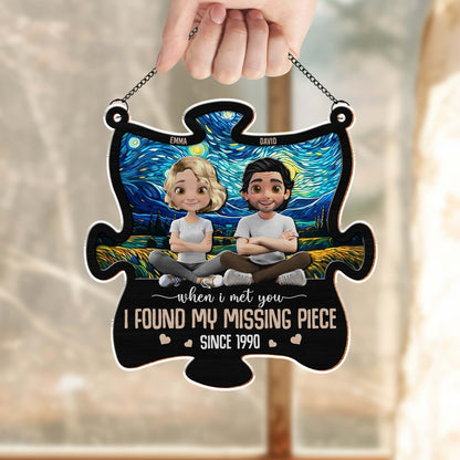 When I Met You I Found My Missing Piece, Puzzle Design