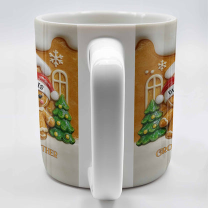 Growing Old Together Gingerbread Couple Design