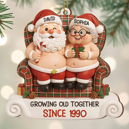 Growing Old Together With Santa And Mrs. Claus