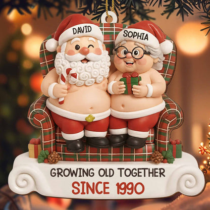 Growing Old Together With Santa And Mrs. Claus