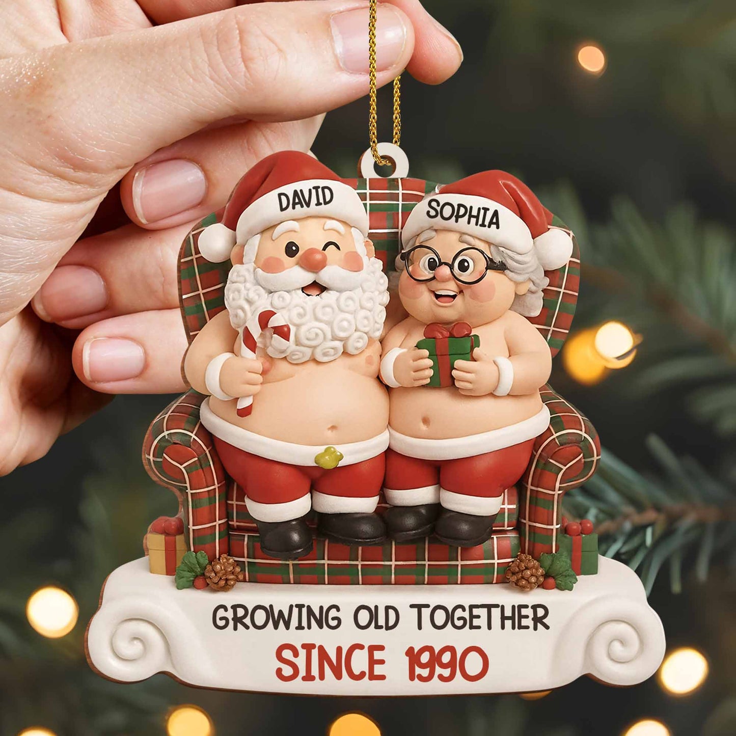Growing Old Together With Santa And Mrs. Claus