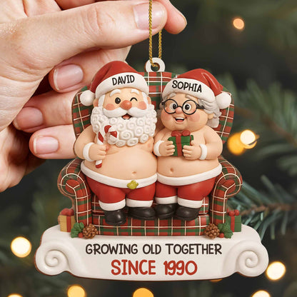 Growing Old Together With Santa And Mrs. Claus