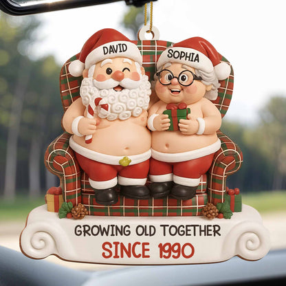 Growing Old Together With Santa And Mrs. Claus