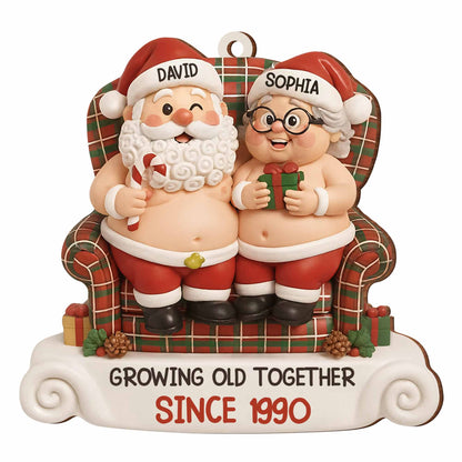 Growing Old Together With Santa And Mrs. Claus