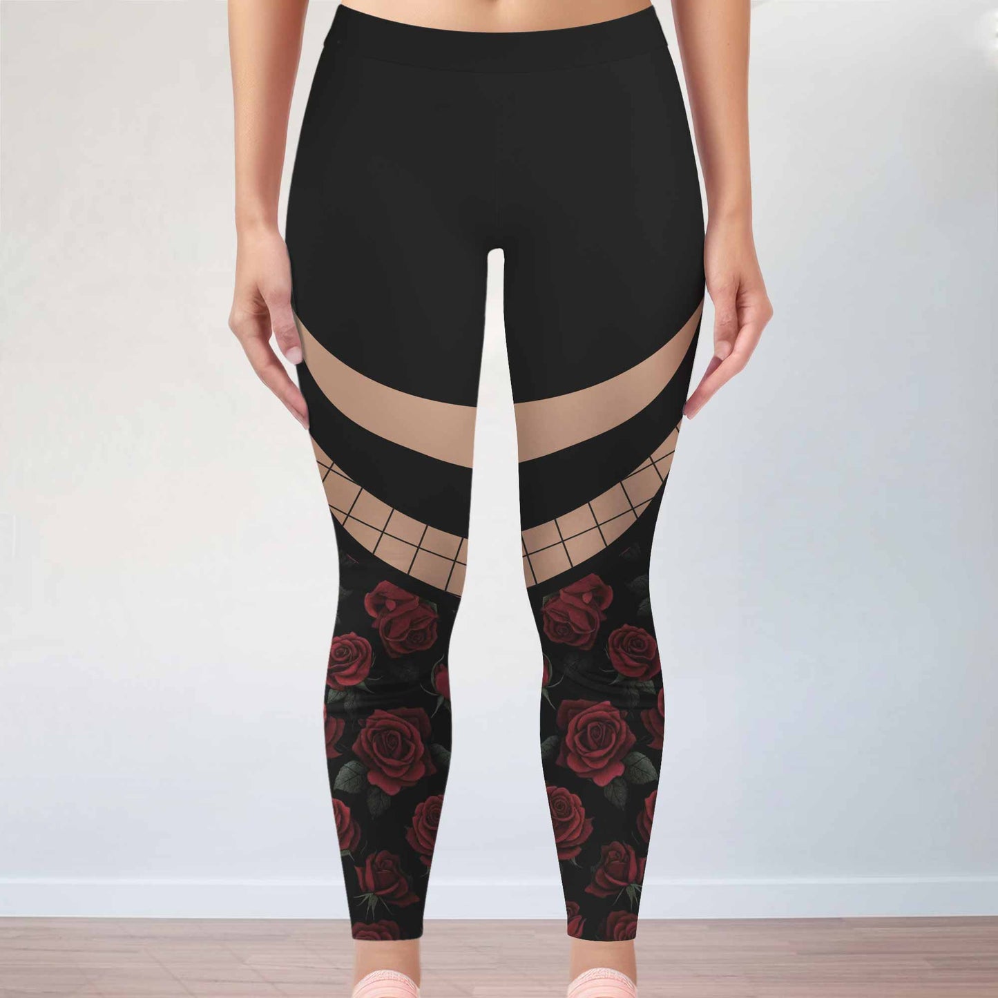 Loved By My Boyfriend Fire Design - Personalized Women Leggings - CPL1005_WLEG
