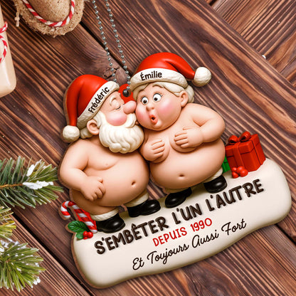 Always Annoying Each Other But Still Strong, Santa Hats