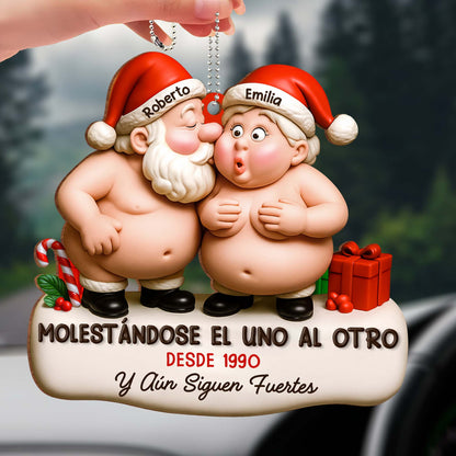 Teasing Each Other Since 1990, Santa Hats, Candy Cane