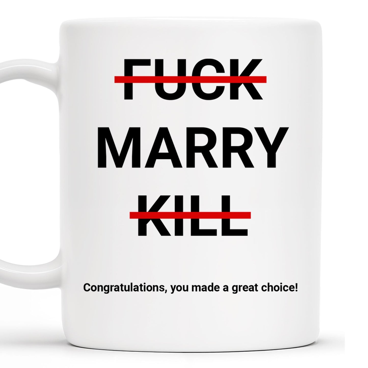 Congratulations You Made a Great Choice With Smiling Faces