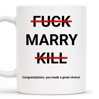Congratulations You Made a Great Choice With Smiling Faces