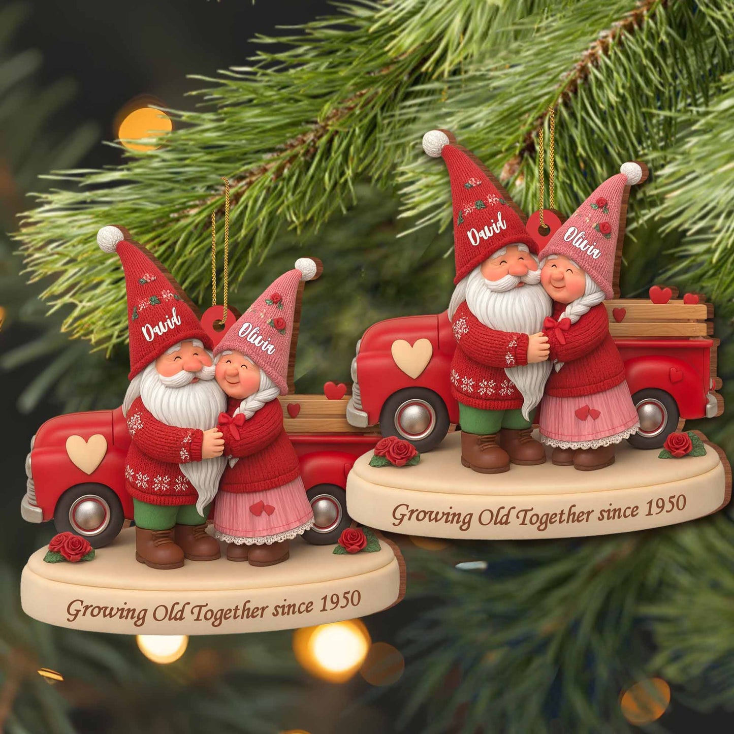 Growing Old Together With Santa And Mrs. Claus