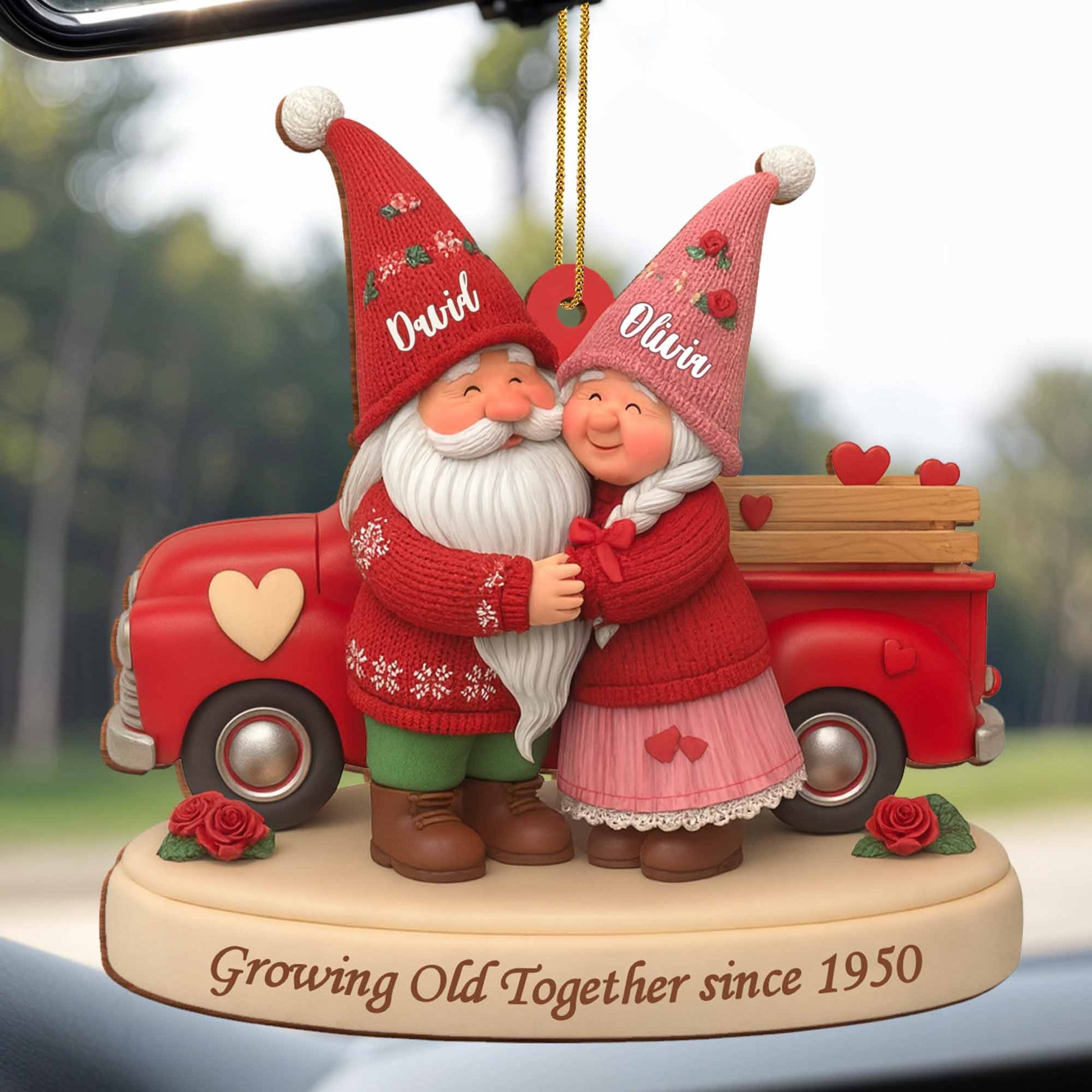 Growing Old Together With Santa And Mrs. Claus