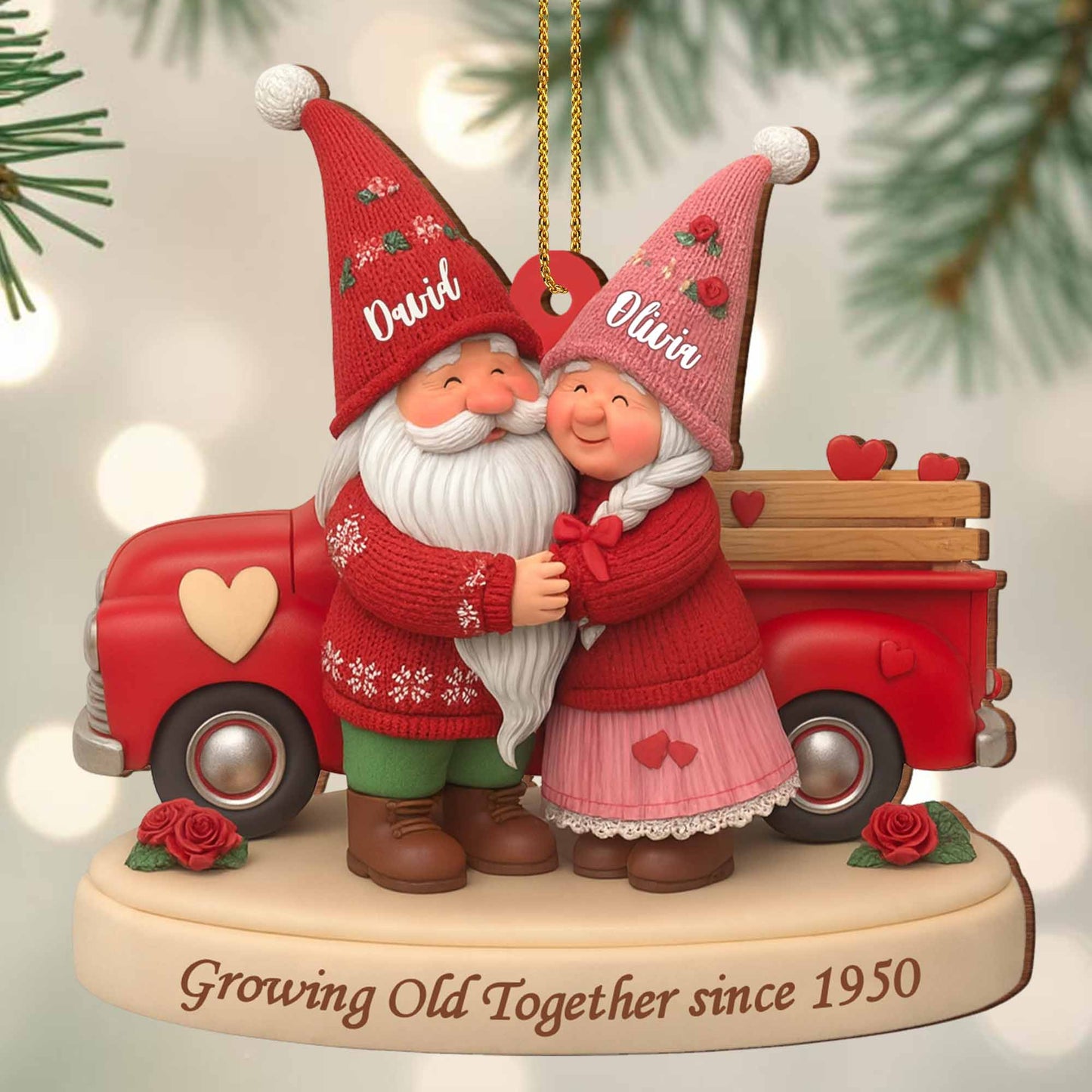 Growing Old Together With Santa And Mrs. Claus