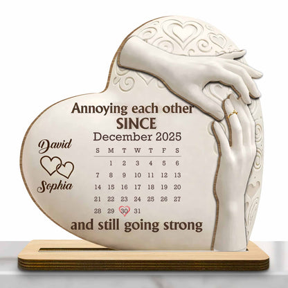 Annoying Each Other Since, Heart and Hands Design