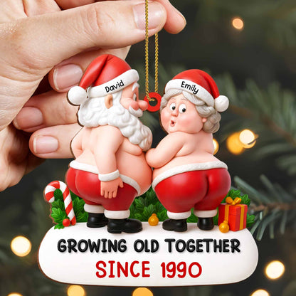 Growing Old Together Since Santa And Mrs. Claus
