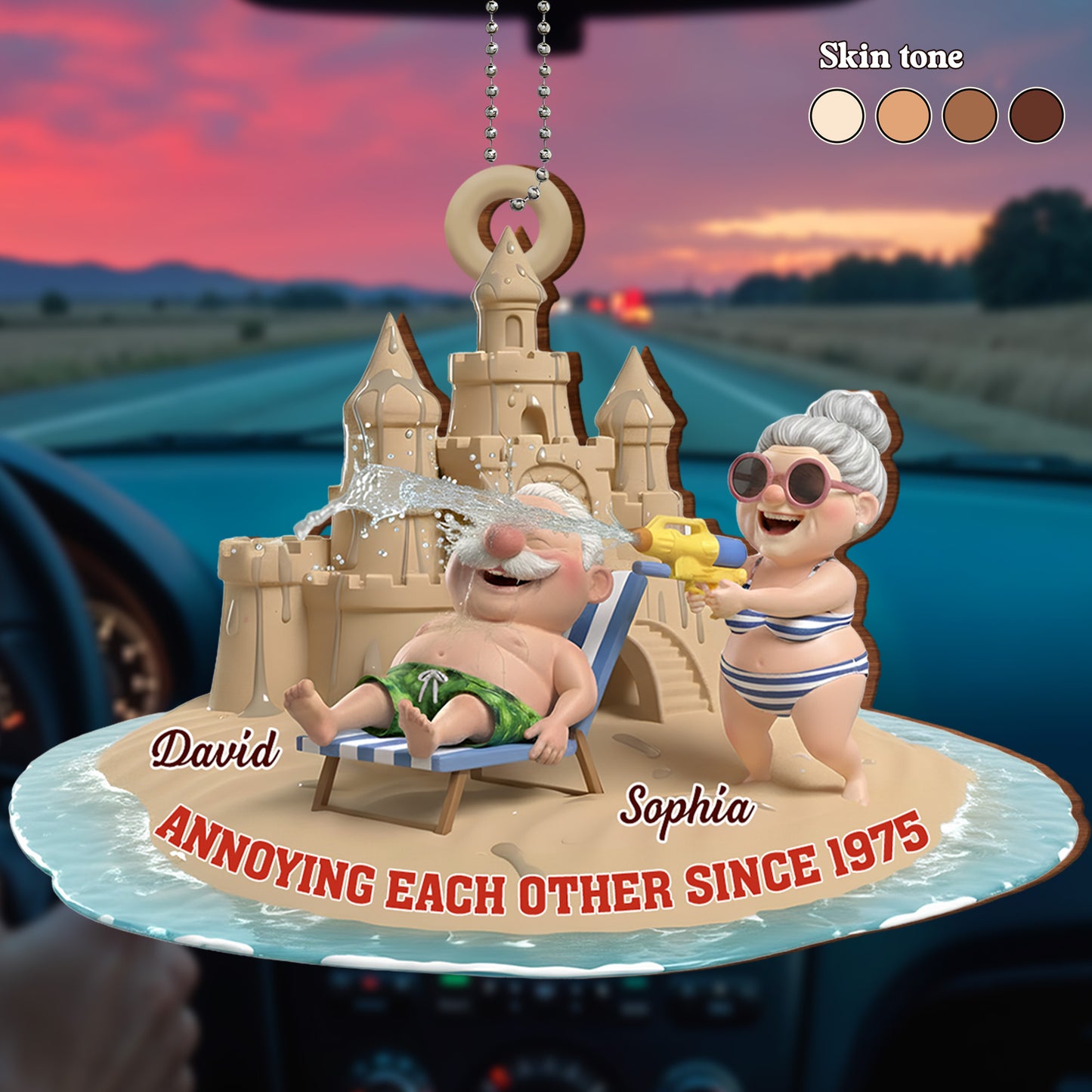 Annoying Each Other Since, Beach Vacation Scene