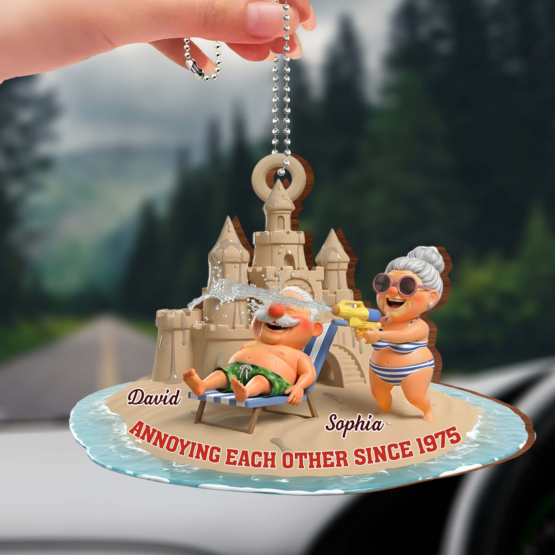 Annoying Each Other Since, Beach Vacation Scene