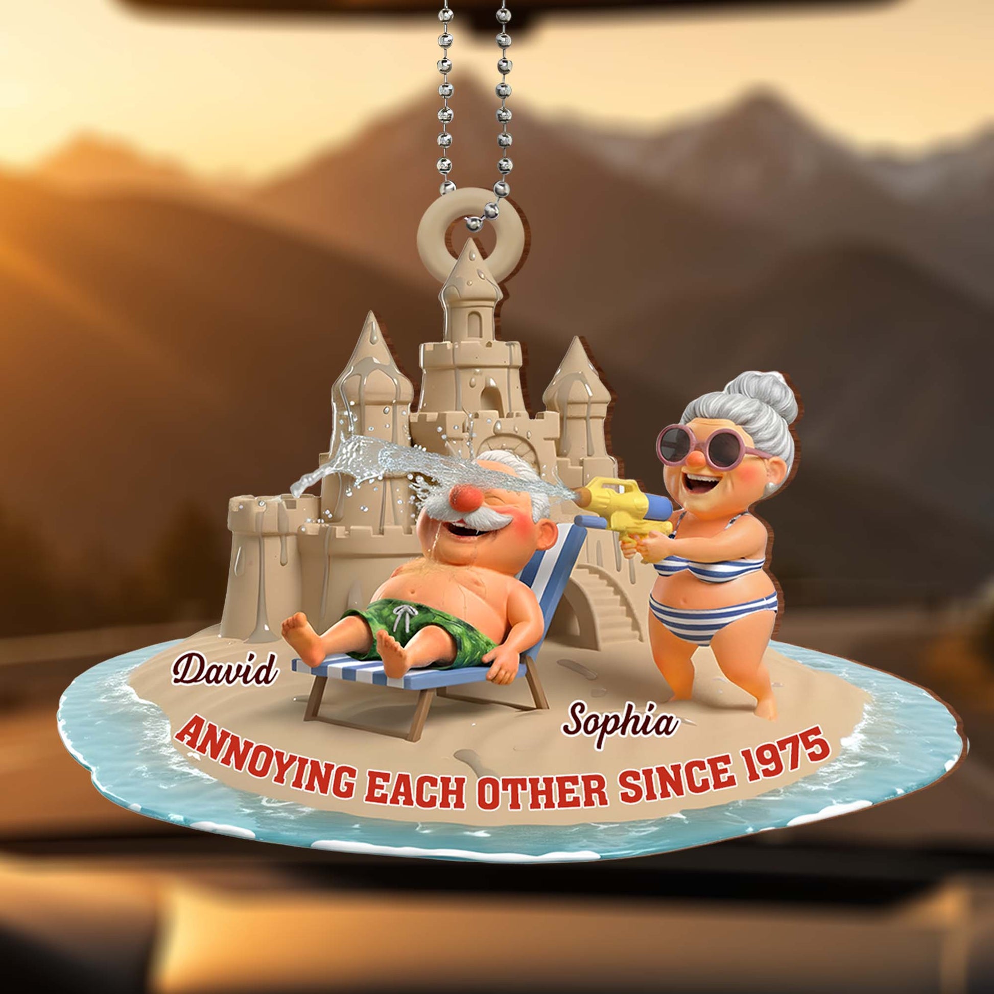 Annoying Each Other Since, Beach Vacation Scene