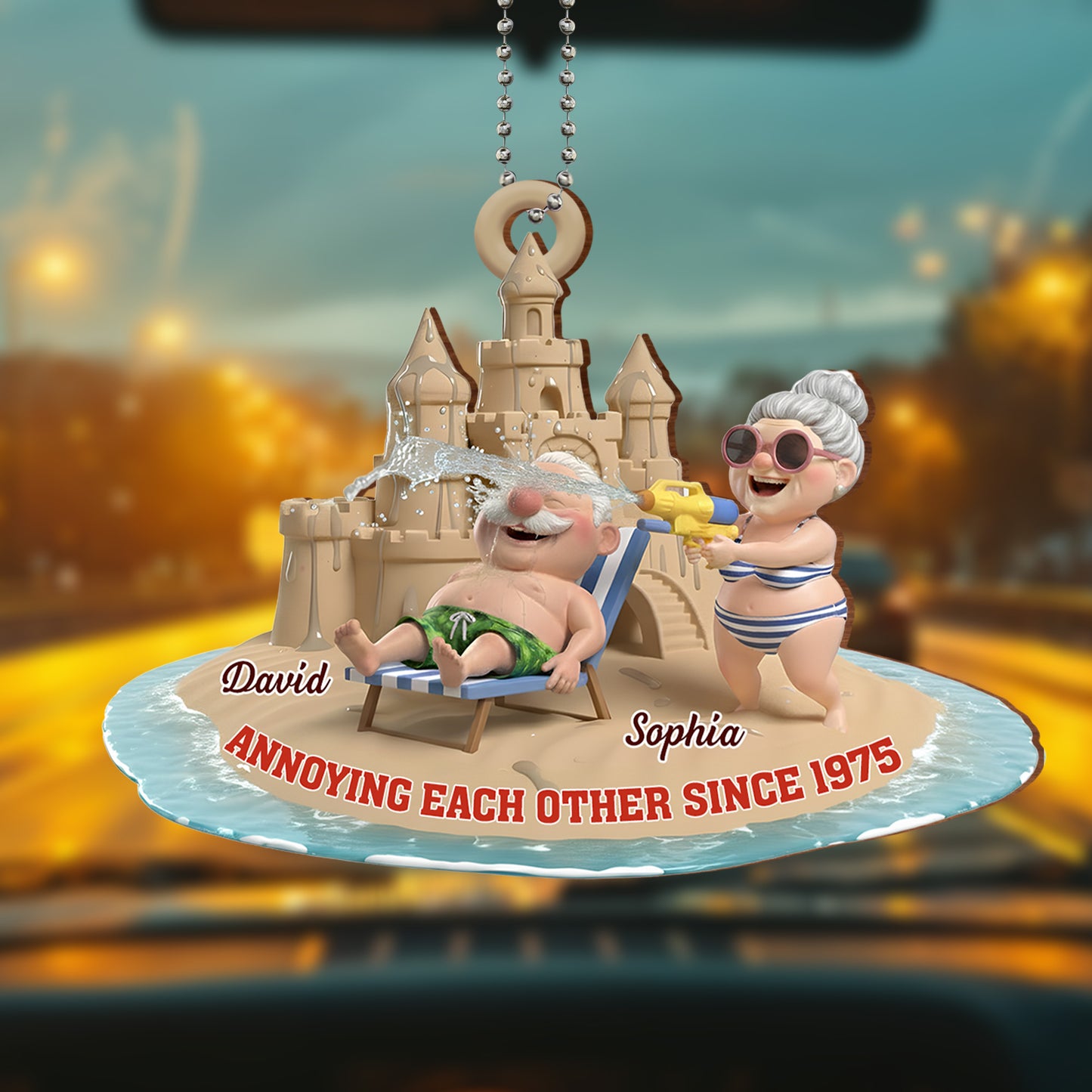 Annoying Each Other Since, Beach Vacation Scene