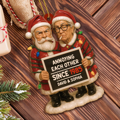 Annoying Each Other Since [Year], Santa And Mrs. Claus