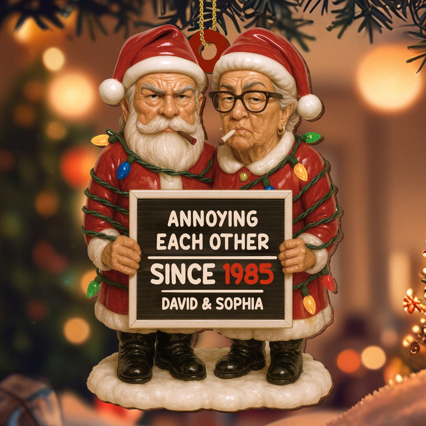 Annoying Each Other Since [Year], Santa And Mrs. Claus