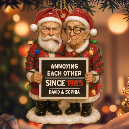 Annoying Each Other Since [Year], Santa And Mrs. Claus