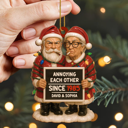 Annoying Each Other Since [Year], Santa And Mrs. Claus