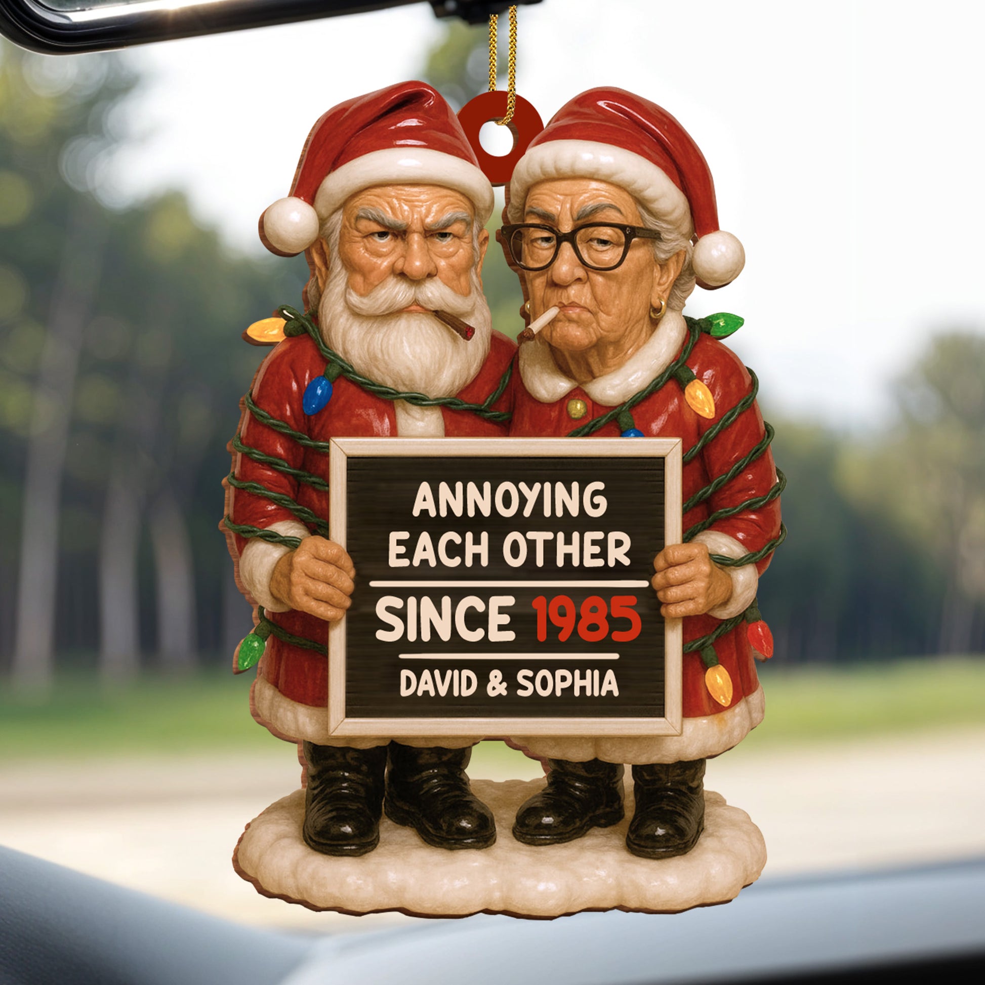 Annoying Each Other Since [Year], Santa And Mrs. Claus