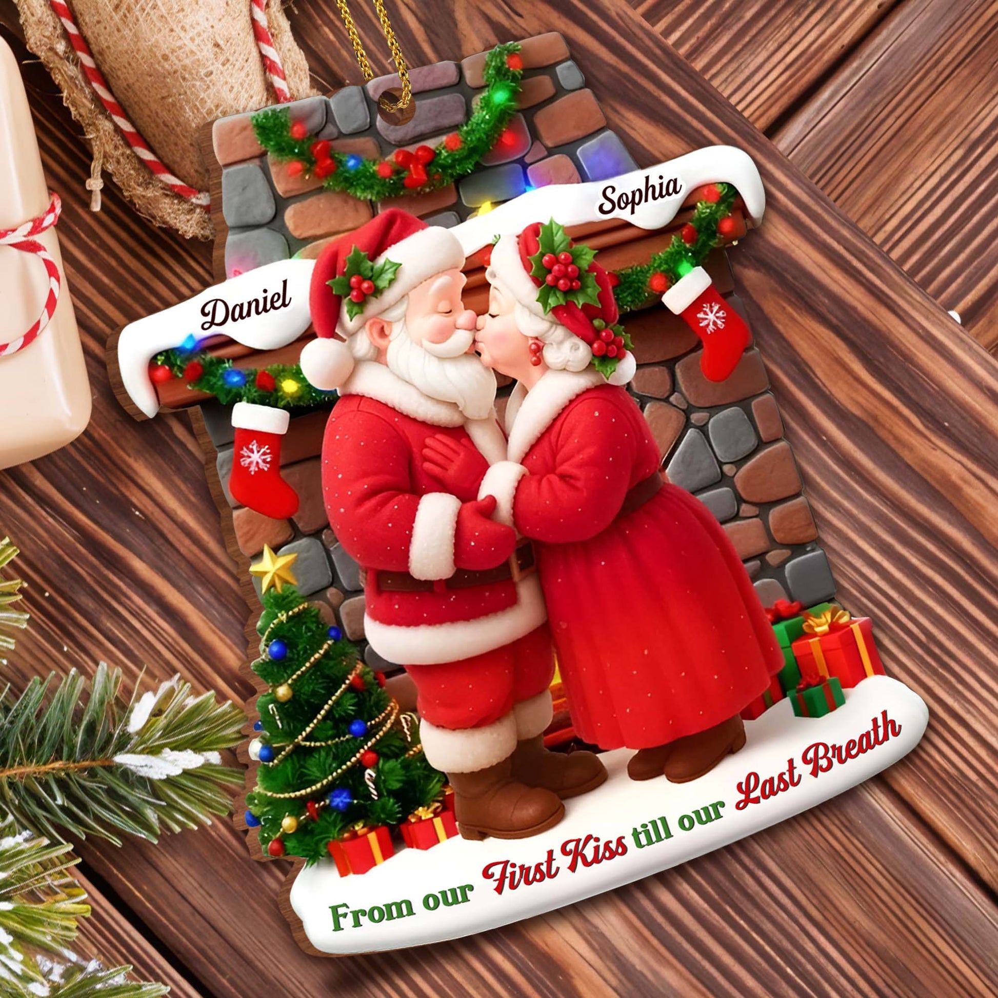 From Our First Kiss Till Our Last Breath, Santa And Mrs. Claus