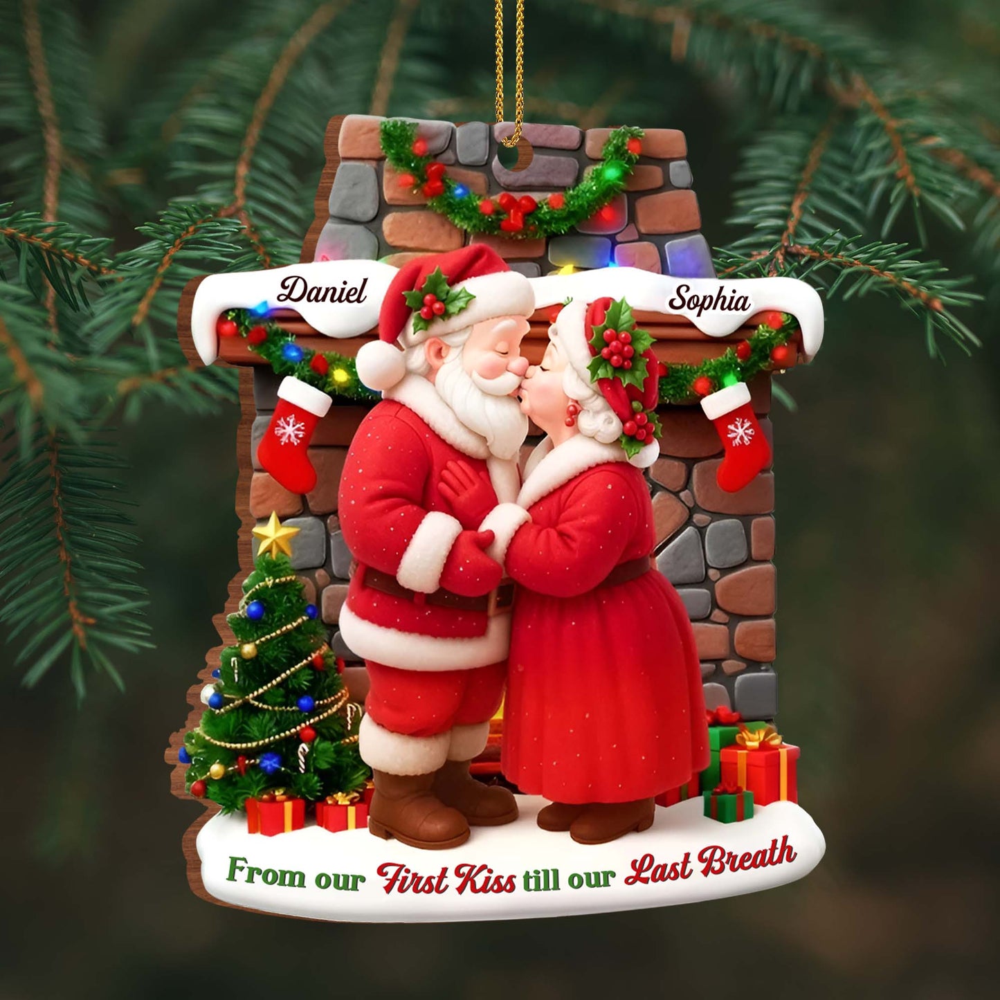 From Our First Kiss Till Our Last Breath, Santa And Mrs. Claus