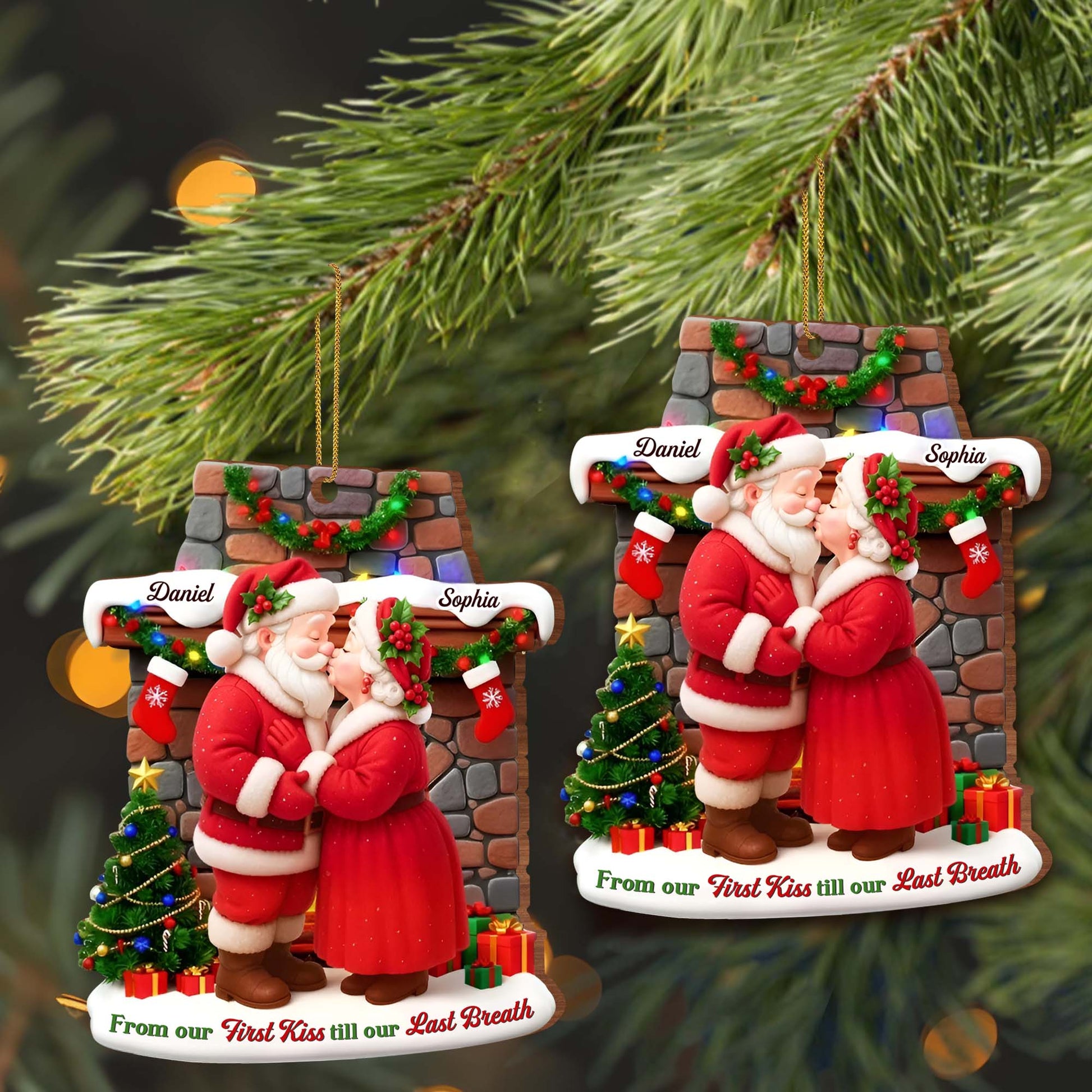 From Our First Kiss Till Our Last Breath, Santa And Mrs. Claus