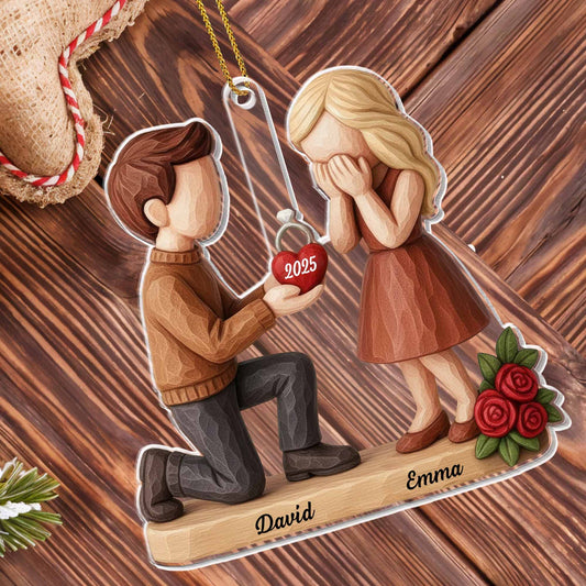 Capture A Special Moment Featuring Roses And An Engagement Ring