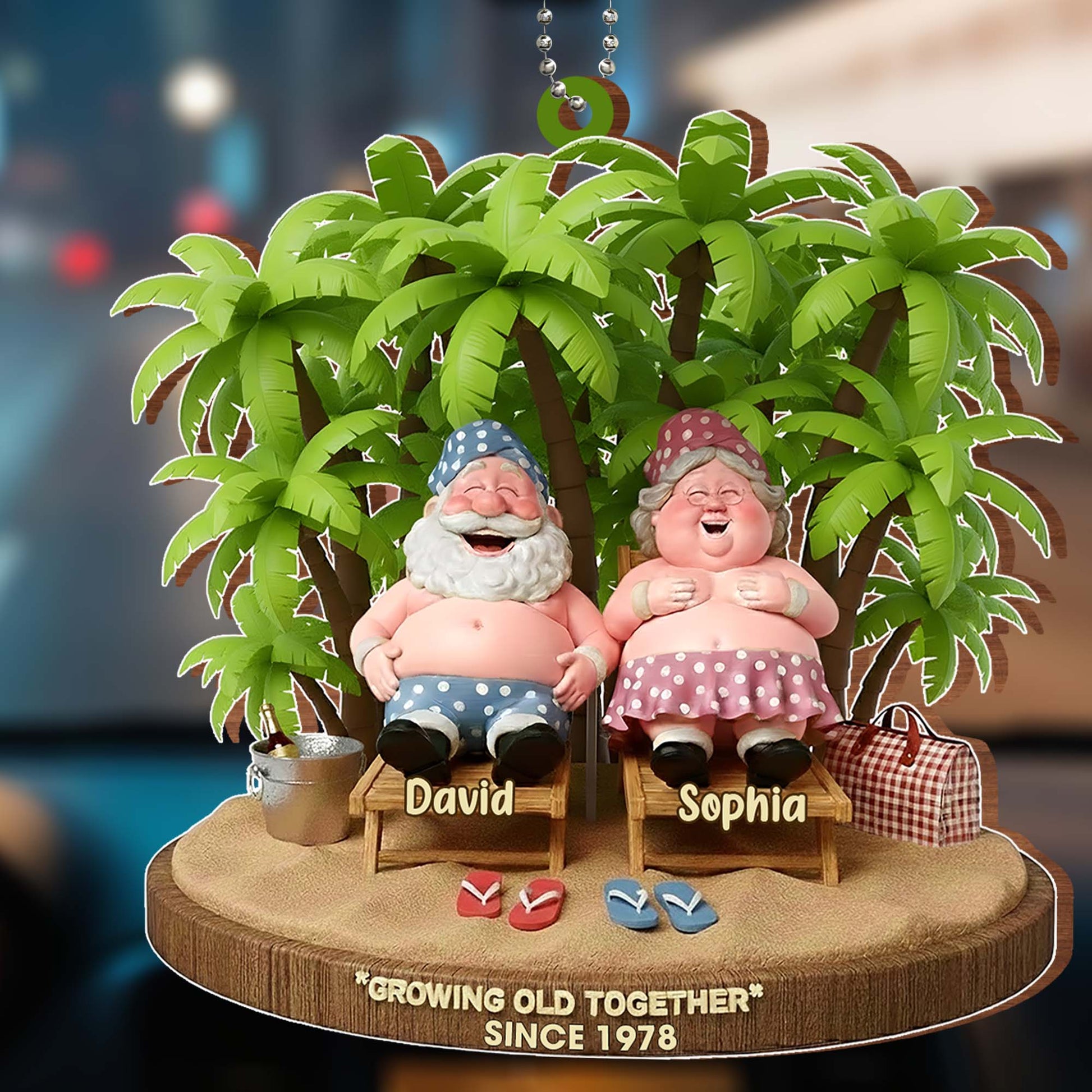 Growing Old Together, Palm Trees and Beach Chairs