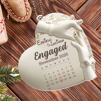 Engaged November, Engagement Ring And Calendar