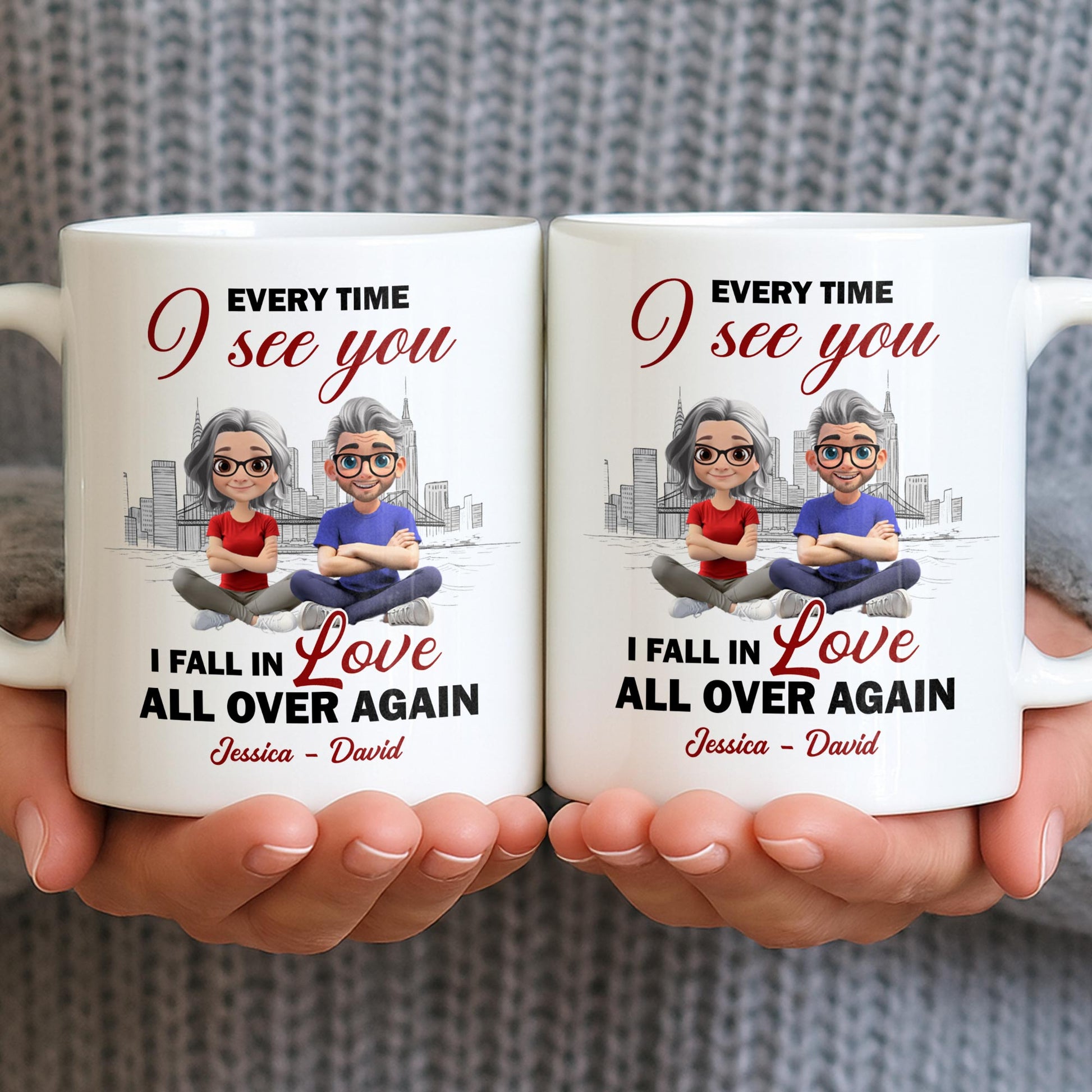 Every Time I See You, I Fall In Love All Over Again