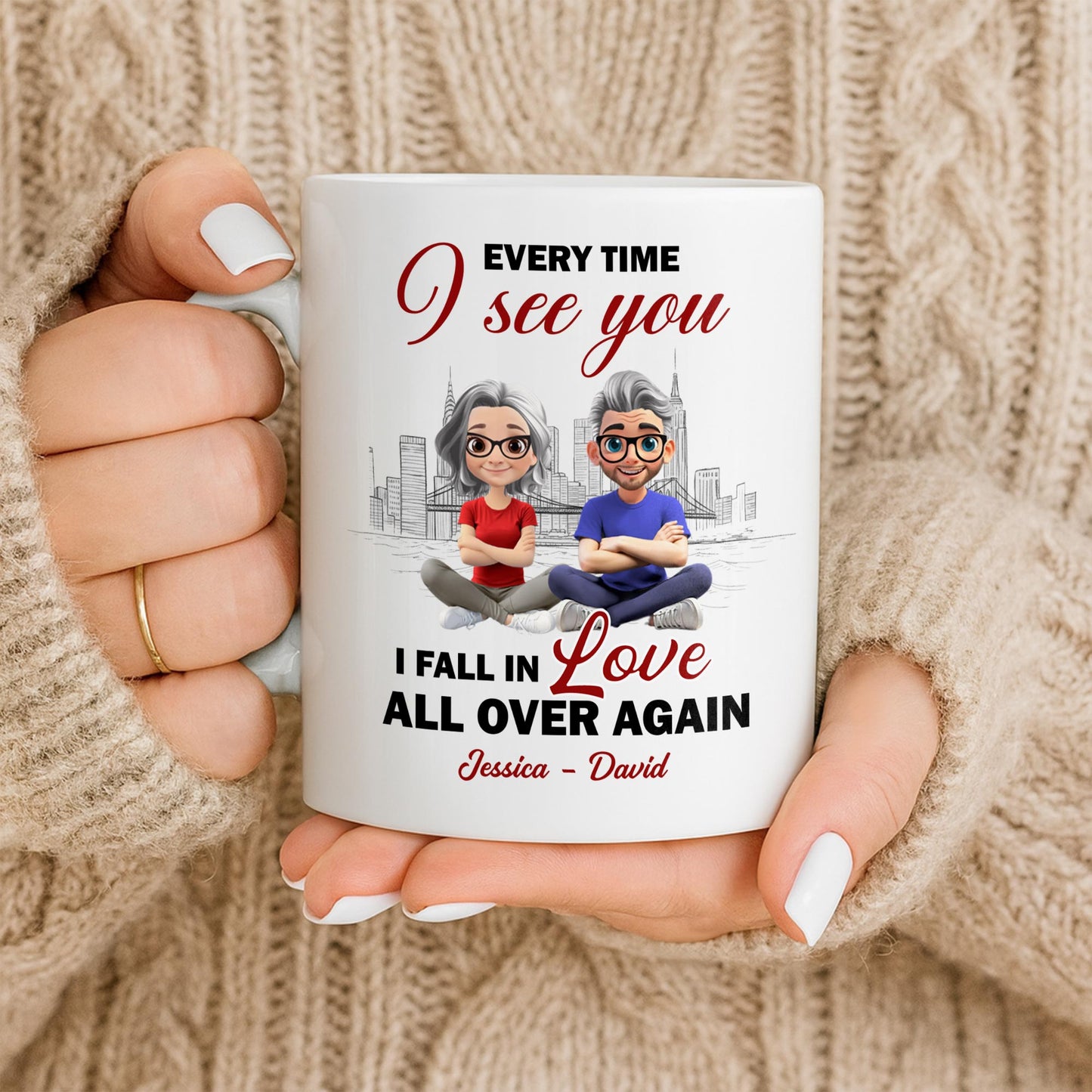 Every Time I See You, I Fall In Love All Over Again