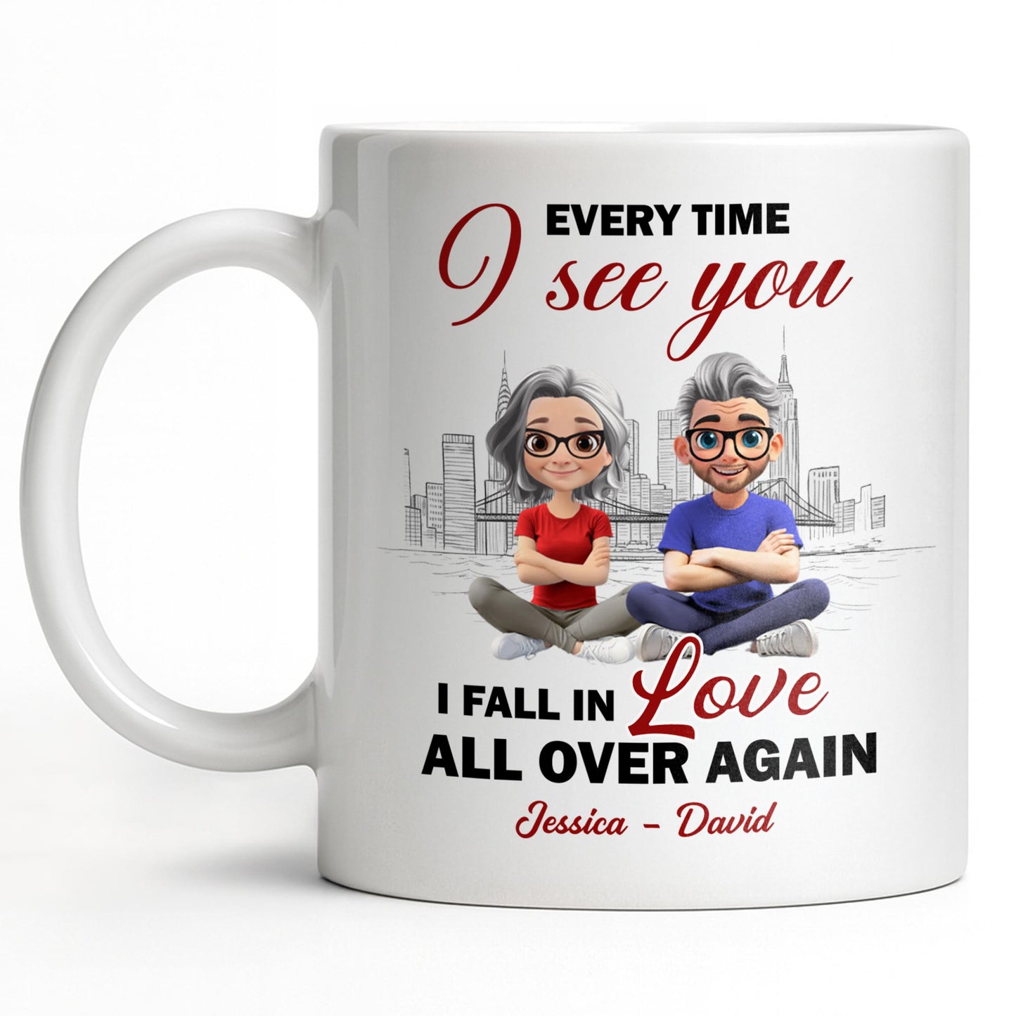 Every Time I See You, I Fall In Love All Over Again