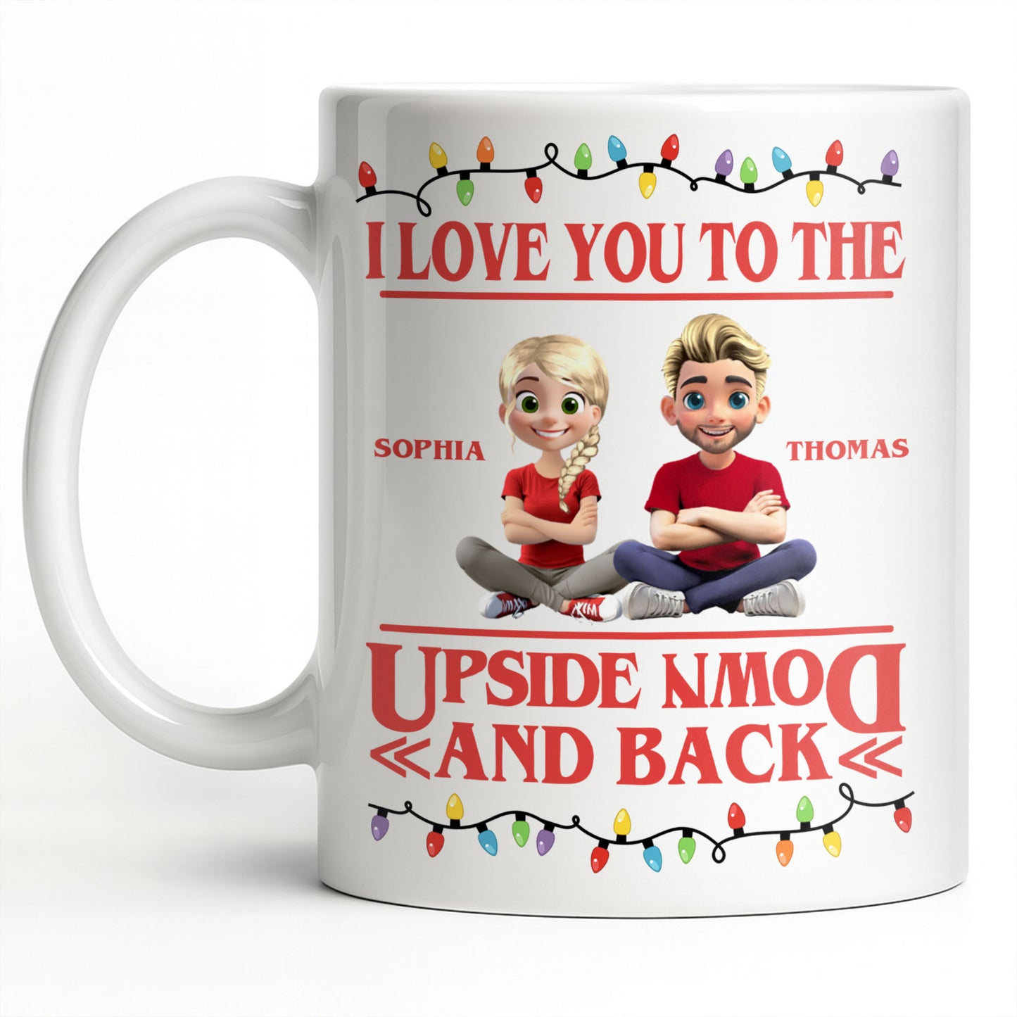 I Love You To The Moon And Back With Animated Characters