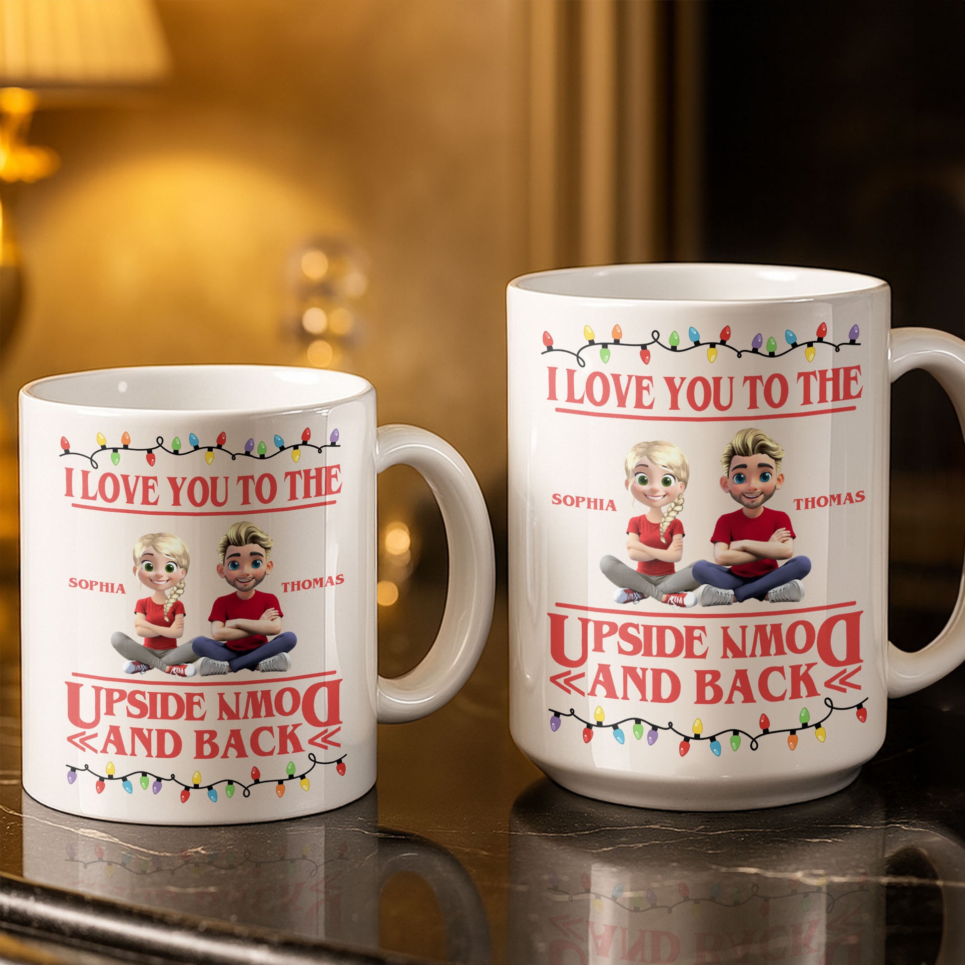 I Love You To The Moon And Back With Animated Characters