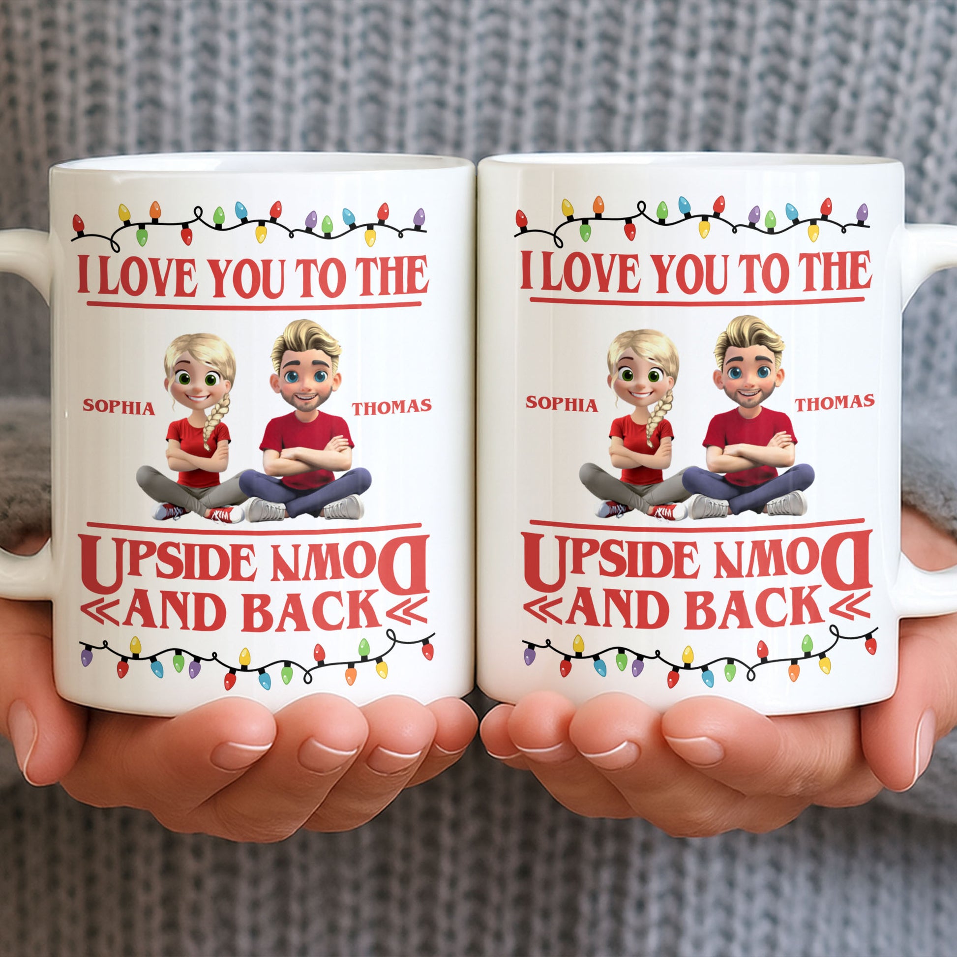 I Love You To The Moon And Back With Animated Characters