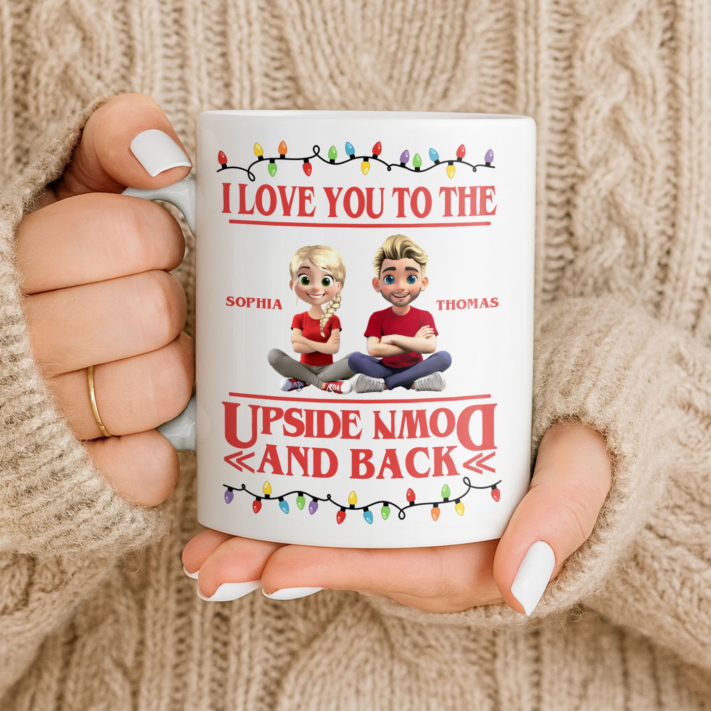 I Love You To The Moon And Back With Animated Characters