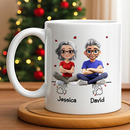 Create Your Personalized Couple Mug With Custom Characters