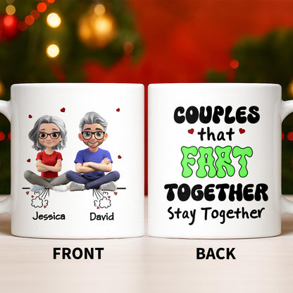 Create Your Personalized Couple Mug With Custom Characters