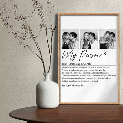 My Person, Unconditional Love Poster