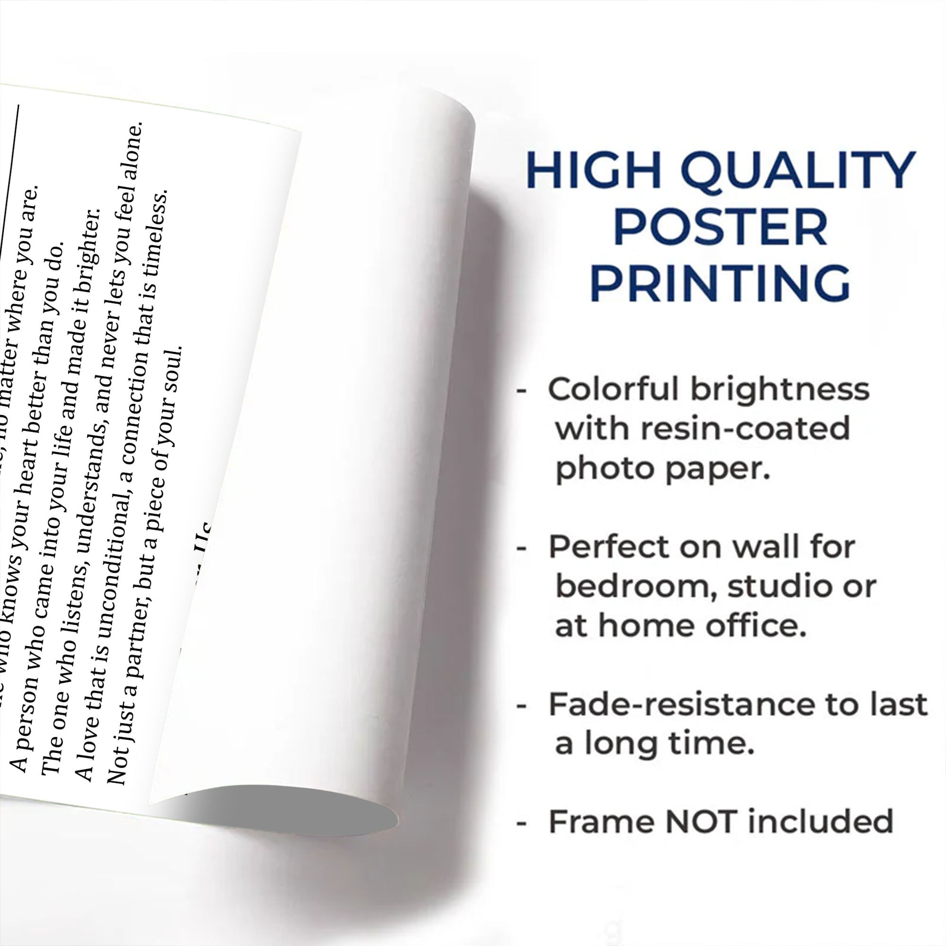 My Person, Unconditional Love Poster