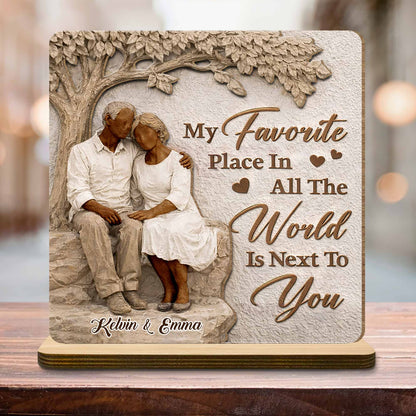 My Favorite Place In All The World, Couple Under Tree