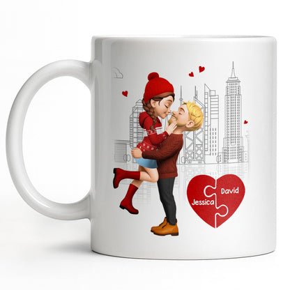 Capture Special Moments, Cityscape With Romantic Couple