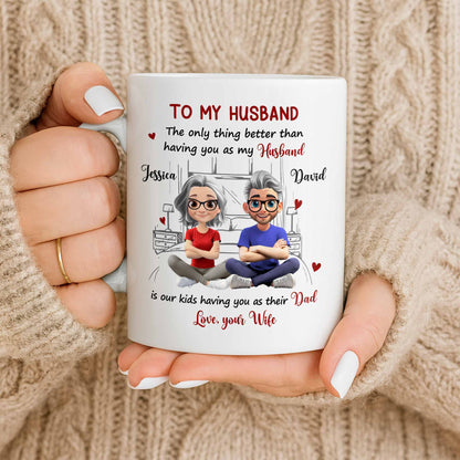 To My Husband, Love From Your Wife Featuring A Loving Couple