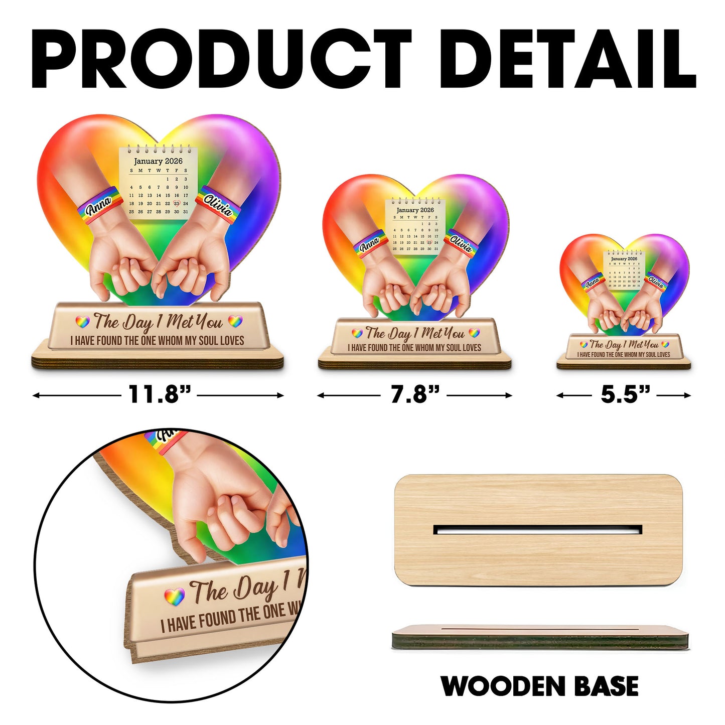 The Day I Met You, Hands Holding In Heart Shape