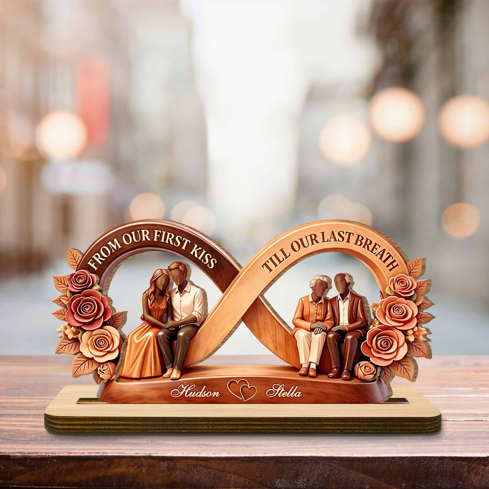 From Our First Kiss Infinity Symbol With Couple