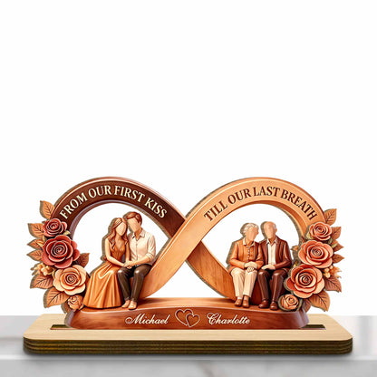 From Our First Kiss Infinity Symbol With Couple